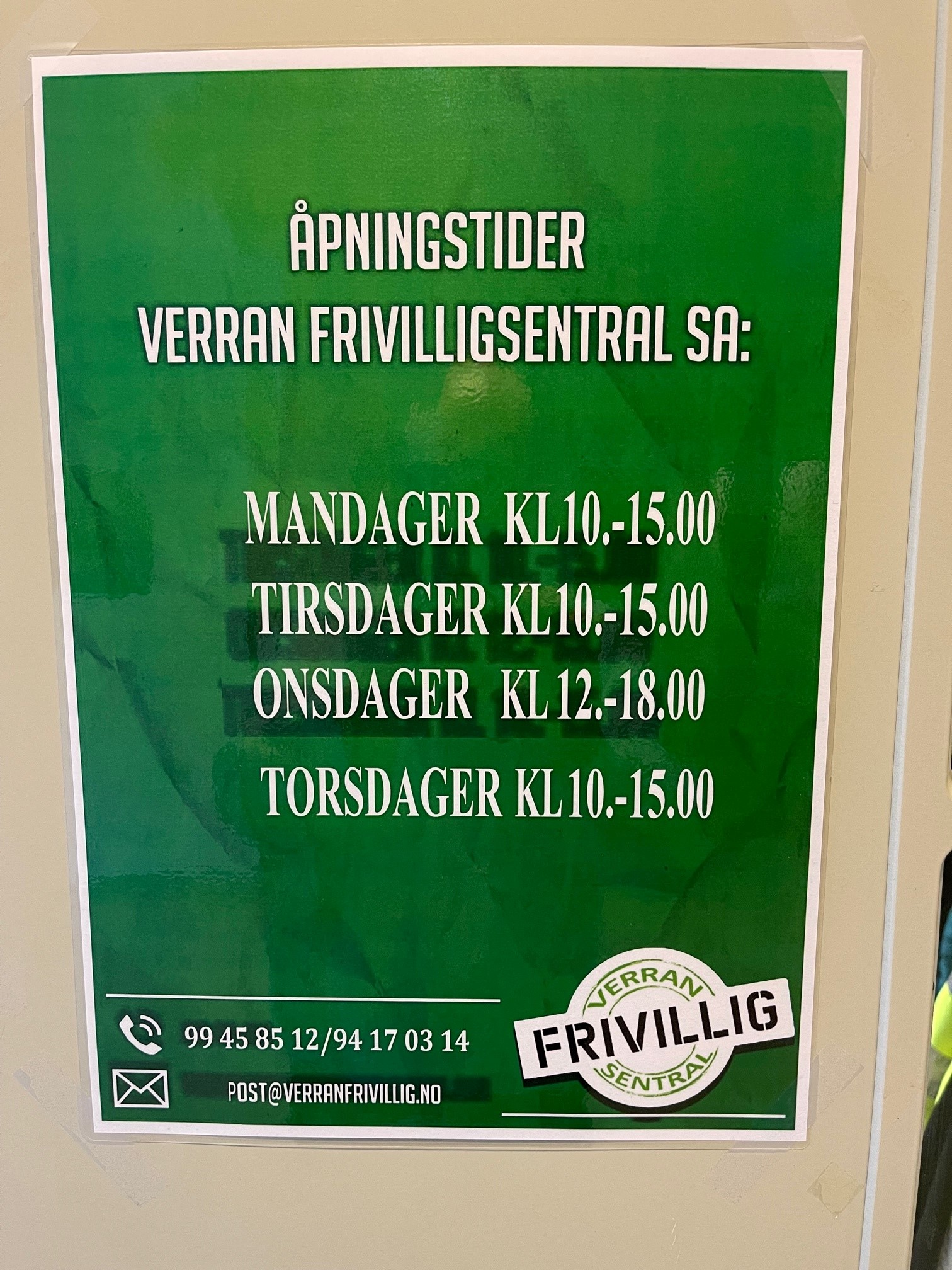 Verran Frivilligsentral SA